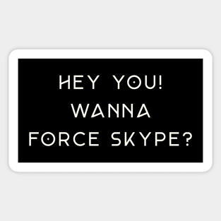 Force Skype Sticker